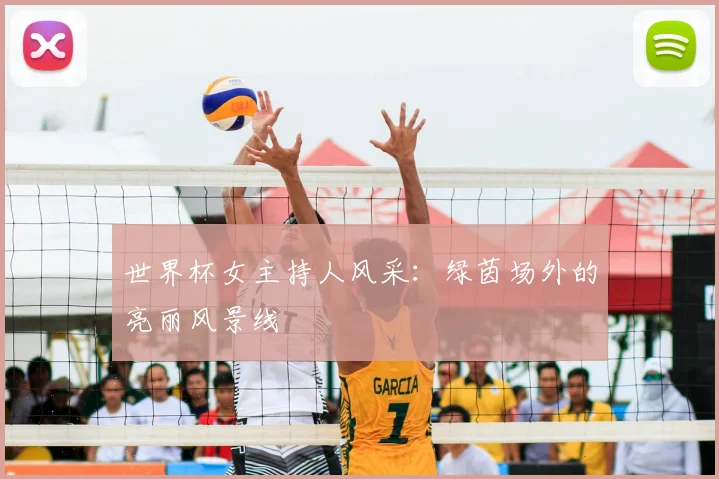 世界杯女主持人风采：绿茵场外的亮丽风景线